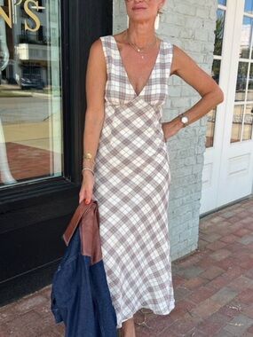 NEEDii | The Penny Patchwork Plaid Dress